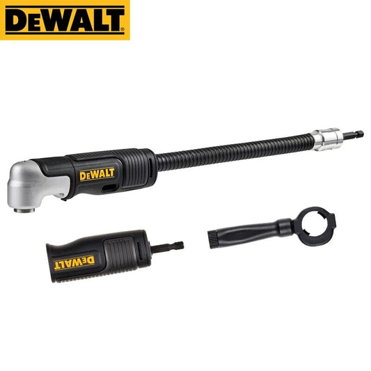 DEWALT DWAMRASETFT FLEXTORQ Right Angle Drill Adaptor 4-in-1 Compact High Hardness Soft Axis Power Tool Accessories