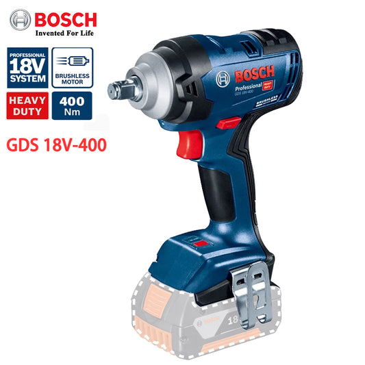 Bosch GDS18V-400 Impact Wrench Professional 18V 400N.m Brushless Electric Cordless Wrench Without Battery