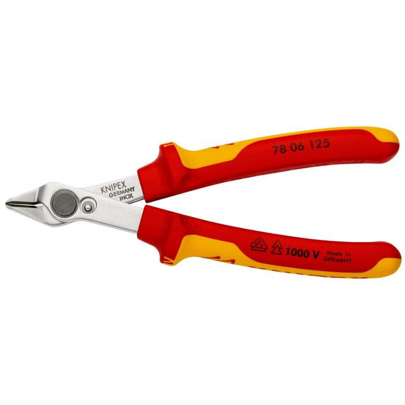 KNIPEX 78 06 125 VDE 125mm Electronic Super Knips 1000V VDE-Tested Plier 5''