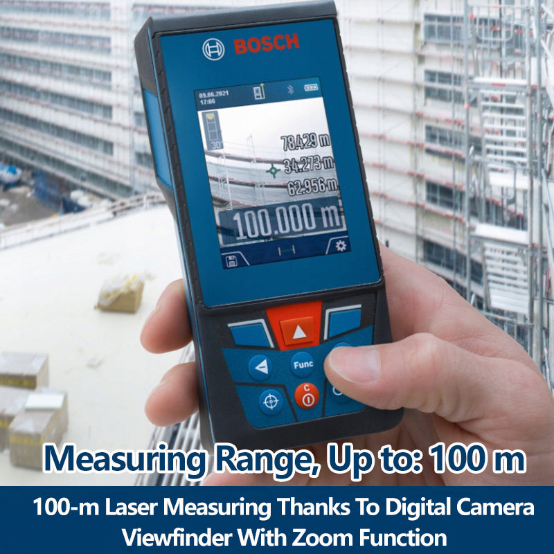 BOSCH GLM100-25C Professional 100m Outdoor Infrared Laser Rangefinder Precise Laser Measure High Quality Materials