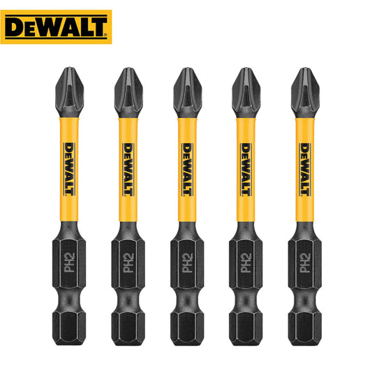 DEWALT Original Phillips PH2 57MM Batch Head Electric Screwdriver Impact Drill Special Use Bits 5PCS