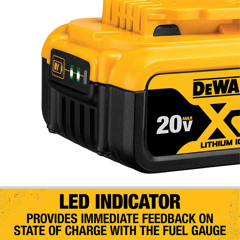 DEWALT DCB184 Genuine Original Lithium Battery 20V 5.0Ah XR Compact Rechargeable Battery DCB205