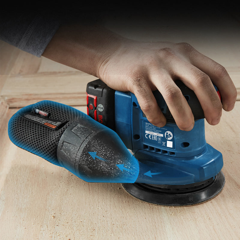 BOSCH GEX 185-LI Random Orbit Sander 18V Lithium Brushless Cordless 125MM Power Tool Bare Machine