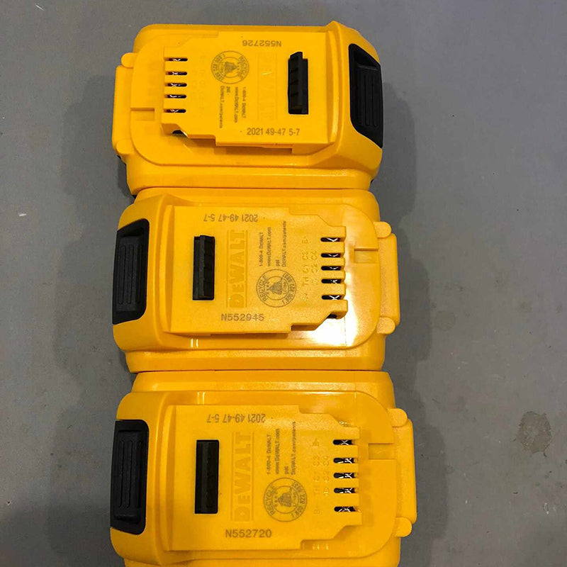 DEWALT DCB184 Genuine Original Lithium Battery 20V 5.0Ah XR Compact Rechargeable Battery DCB205