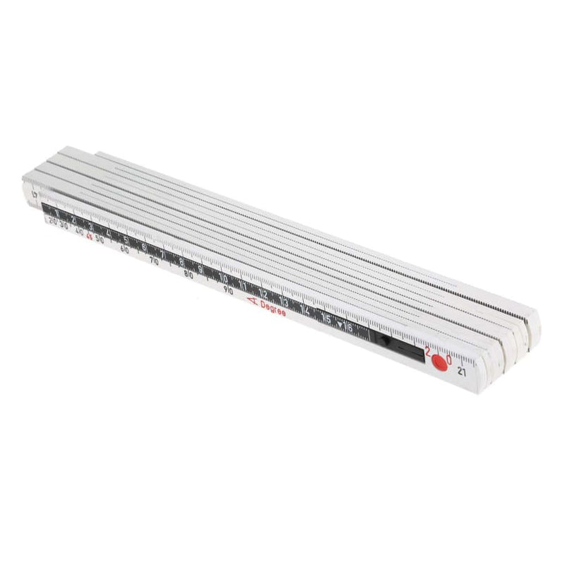 Wiha 33232 Folding Ruler Long Life Plus 2 m Plastic Metric All in One