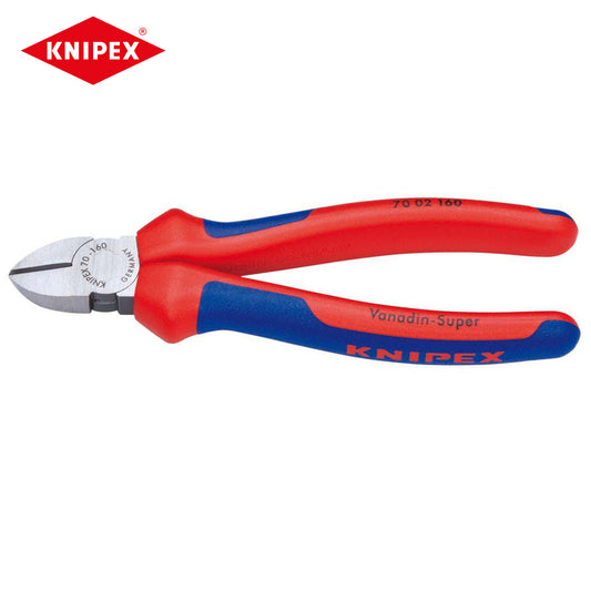 KNIPEX 70 02 160 Diagonal Cutter Multi-Component High Quality Vanadium Electric Steel Precise Workmanship Cutter Pliers